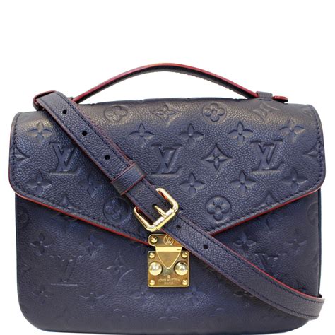 louis vuitton pochette metis mm blue|Louis Vuitton empreinte pochette.